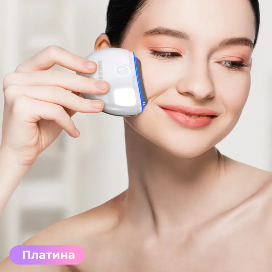Прибор для подтяжки кожи лица и декольте Yamaguchi EMS Face Lifting