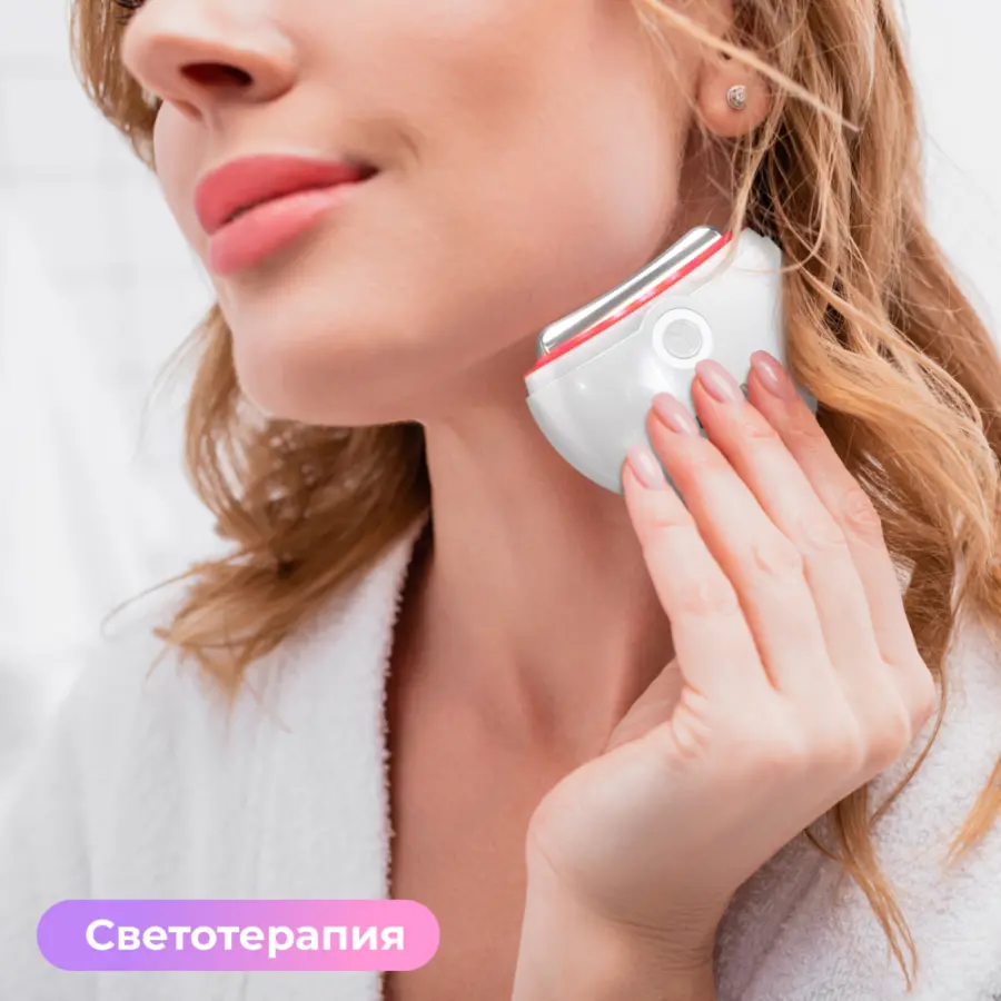 Прибор для подтяжки кожи лица и декольте Yamaguchi EMS Face Lifting